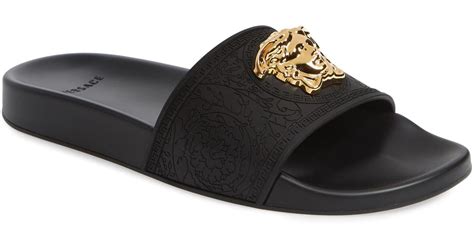 versace medusa slides rd|Versace palazzo slides.